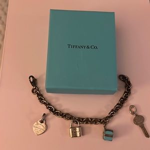 Tiffany charm bracelet